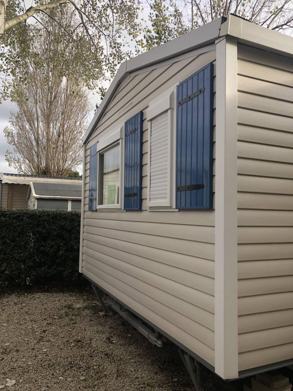 Pignon 4m du mobil home d'occasion IRM Rubis 2CH