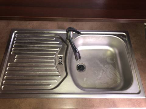 Evier inox du mobil home d'occasion O'Hara O'Tiny Prestige 880 1CH
