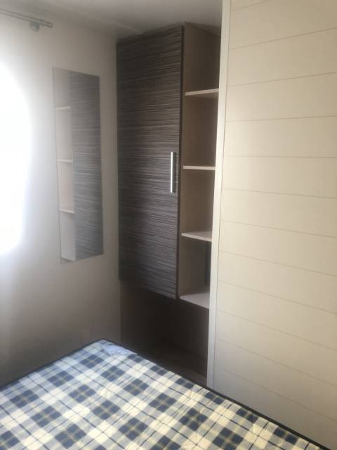 Chambre parentale du mobil home d'occasion Louisiane Grand Large 2009