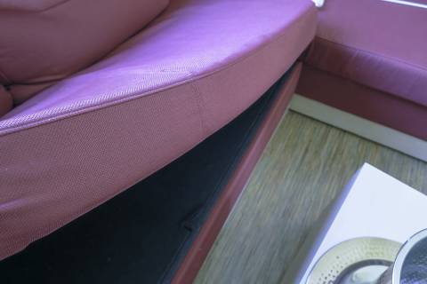 Banquette du mobil home d'occasion IRM Casita 3CH 2009