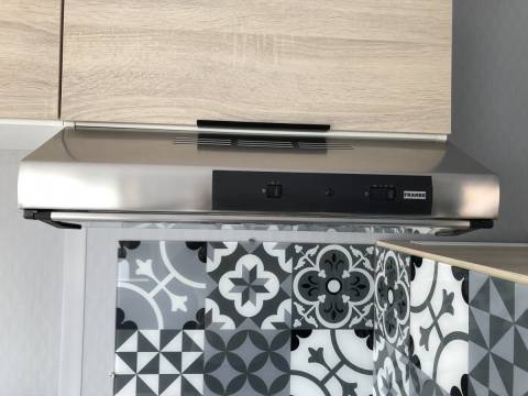 Hotte aspirante du mobil home neuf Louisiane SAMOA 2019
