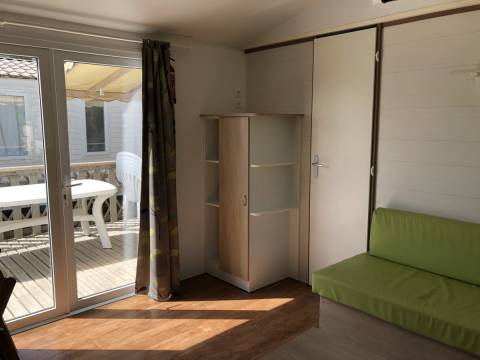 Salon du mobil home d'occasion O'Hara 934 3 chambres