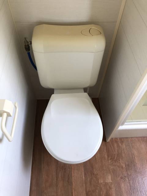 WC salle de bain parentale du mobil home d'occasion O'Hara 934 3 chambres