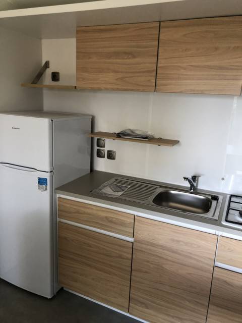 Cuisine du mobil home neuf O'Hara 784 2 chambres 2017