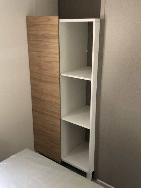 Penderie de la chambre parentale du mobil home neuf O'Hara 784 2 chambres 2017