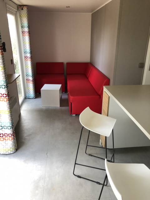 Intérieur du mobil home neuf O'Hara 784 2 chambres 2017