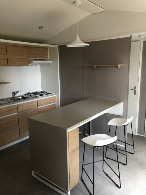 Cuisine du mobil home neuf O'Hara 784 2 chambres 2017