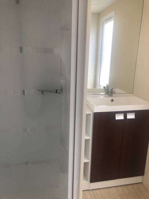 Salle de bain du mobil home O'Hara 734 occasion 2007