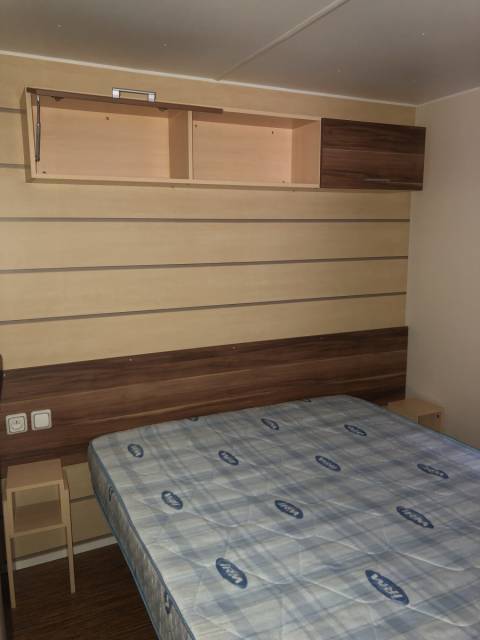 Chambre parentale du mobil home d'occasion 3 chambres IRM Hacienda