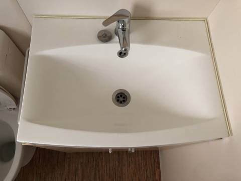 Meuble vasque du mobil home d'occasion 3 chambres IRM Hacienda