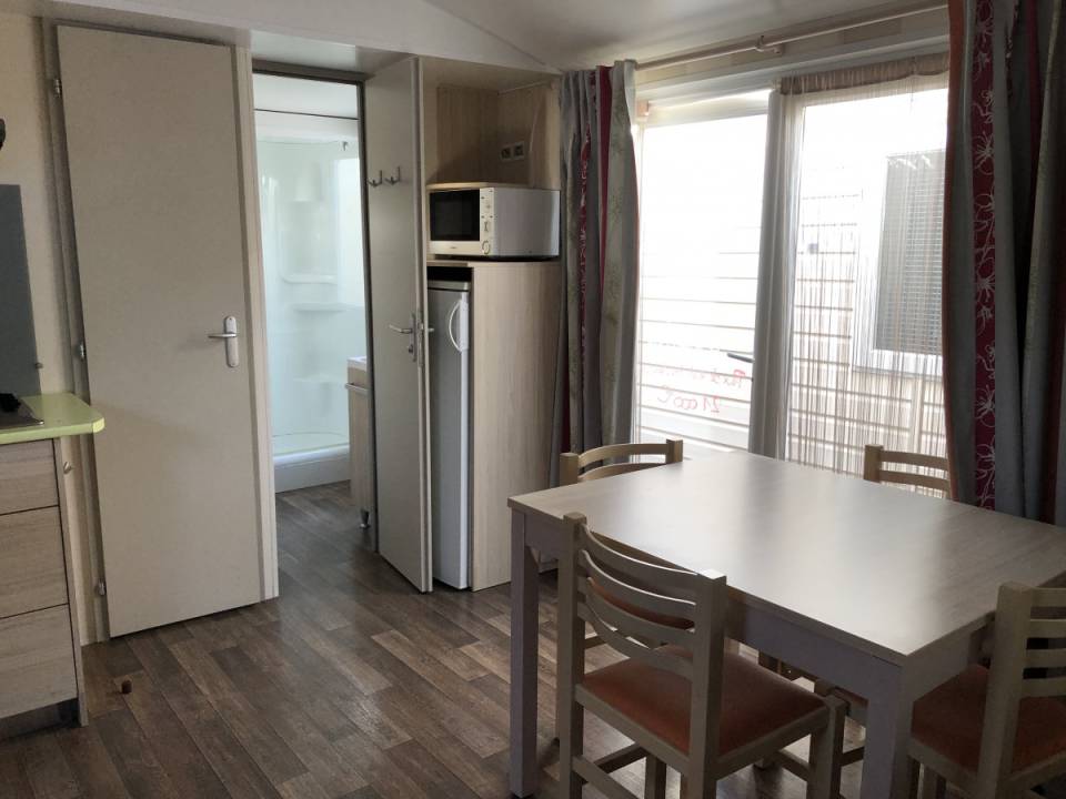 Intérieur du mobil home d'occasion 3 chambres IRM Super Cordelia 2010