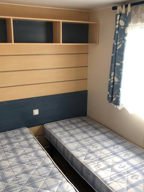 chambre enfants du mobil home d'occasion 3 chambres IRM Super Octalia 2007