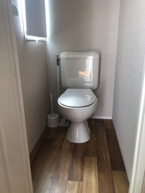 WC du mobil home d'occasion IRM Rubis 2008 - 2 chambres