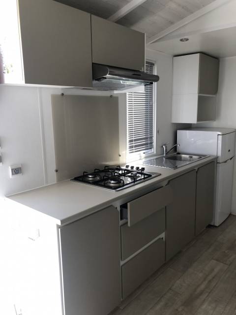 Cuisine du mobil home d'occasion IRM Super Mercure 2017