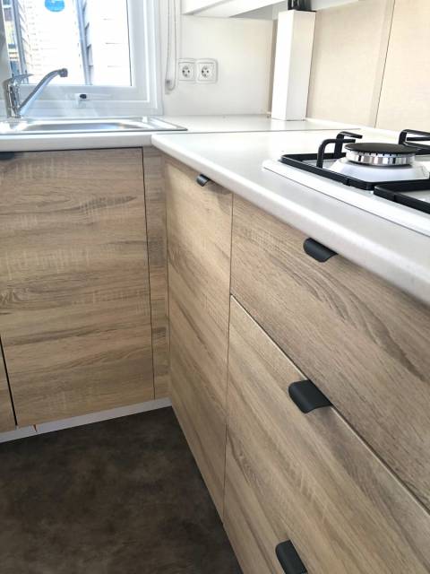 Détails cuisine du mobil home neuf 2 chambres - IRM Azalée 2020