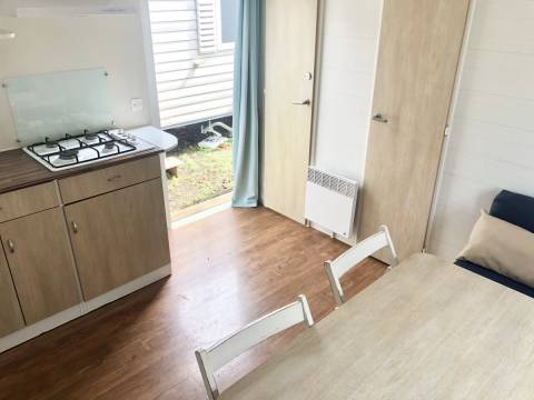 Entrée du mobil home d'occasion 2 chambres O'HARA 734