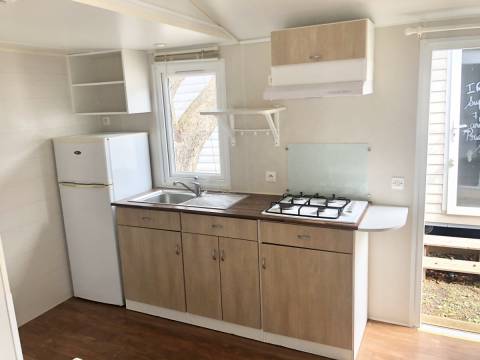 Cuisine du mobil home d'occasion 2 chambres O'HARA 734