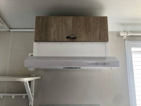 Hotte aspirante du mobil home d'occasion 2 chambres O'HARA 734