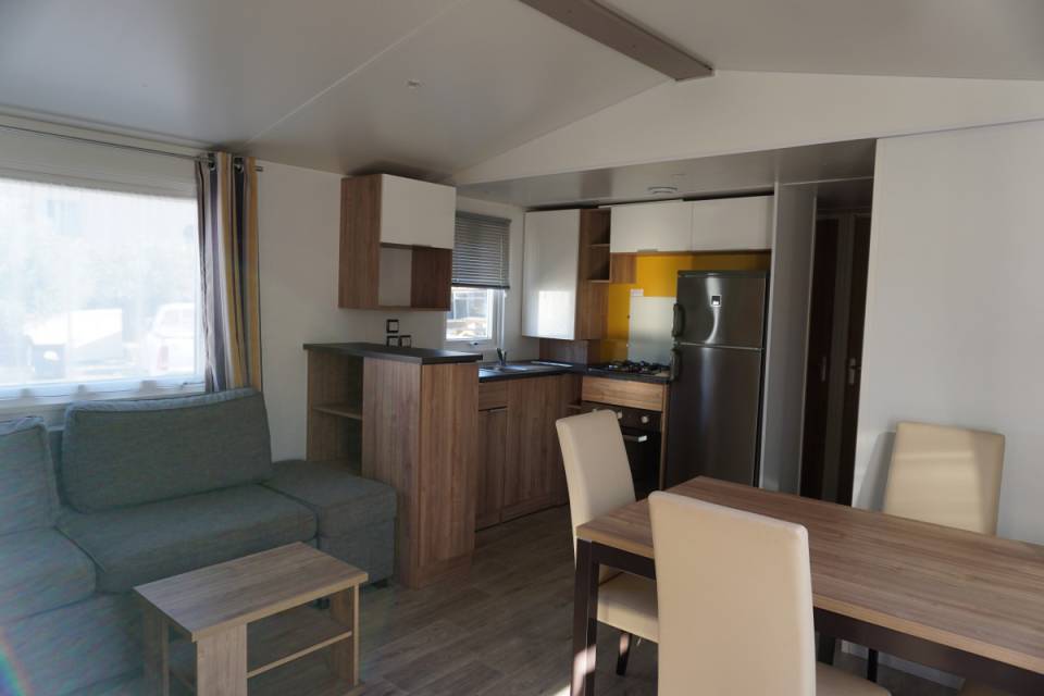 Intérieur du mobil home d'occasion 3ch RAPIDHOME Bora Bora 2017