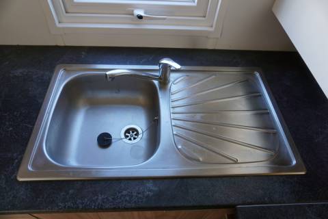 Evier inox du mobil home d'occasion 3ch RAPIDHOME Bora Bora 2017