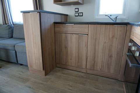 Rangements cuisine du mobil home d'occasion 3ch RAPIDHOME Bora Bora 2017