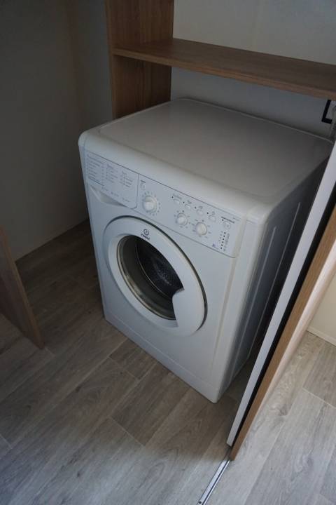 Machine à laver dans dressing du mobil home d'occasion 3ch RAPIDHOME Bora Bora 2017