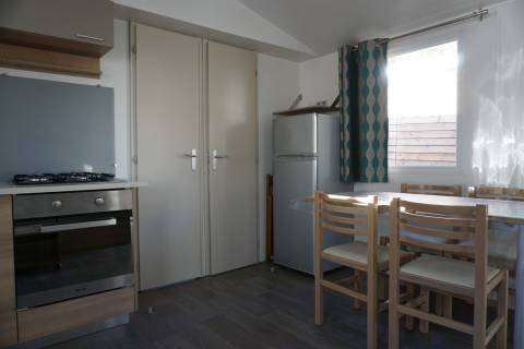 Intérieur du mobil home d'occasion 2ch IRM Eleganzia 2014