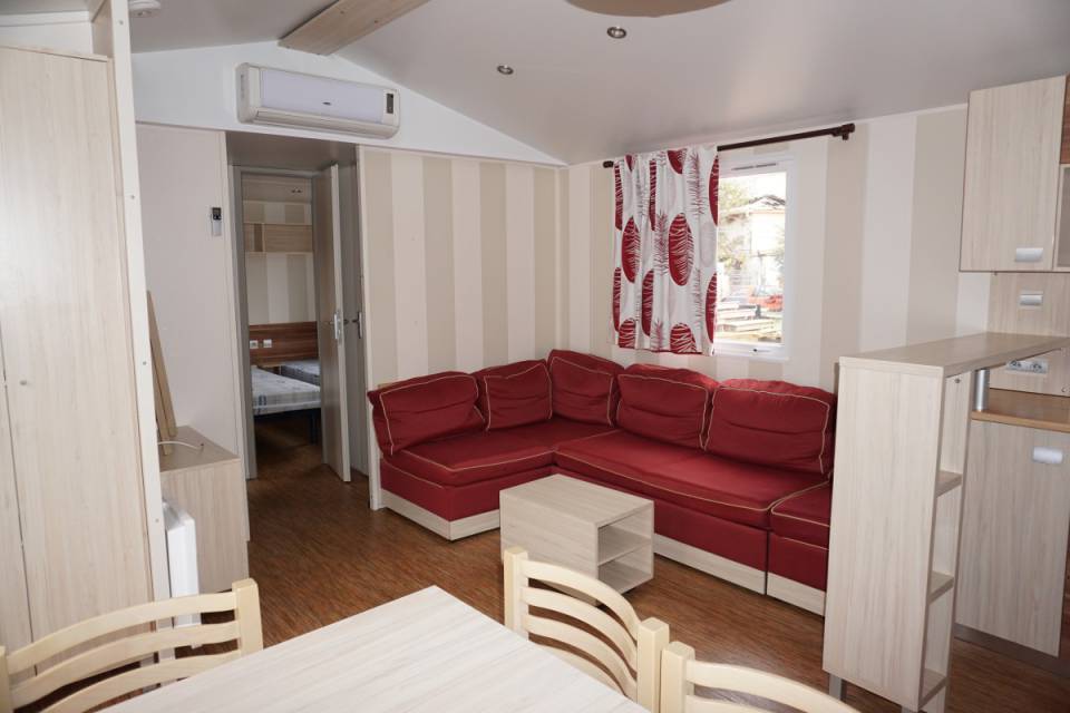 Intérieur du mobil home d'occasion 3ch - 2sdb IRM Hacienda 2011
