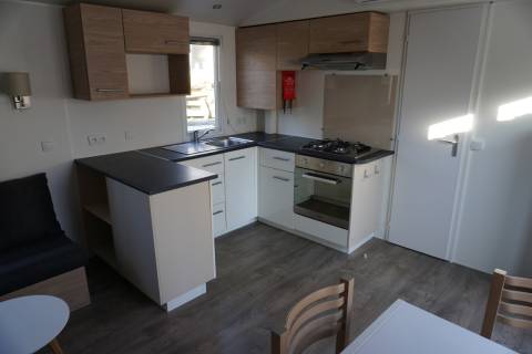 cuisine du mobil home d'occasion 3ch IRM Aventura 2018