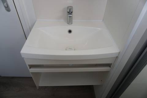 Lavabo du mobil home d'occasion 3ch IRM Aventura 2018