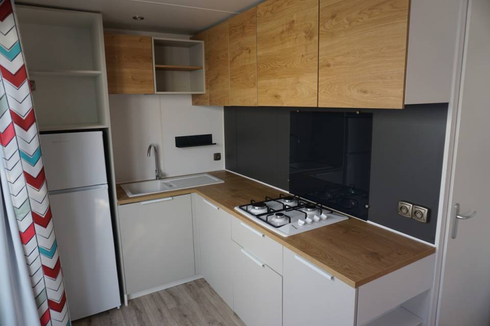 Cuisine du Mobil Home neuf 2ch o'hara 844 année 2020