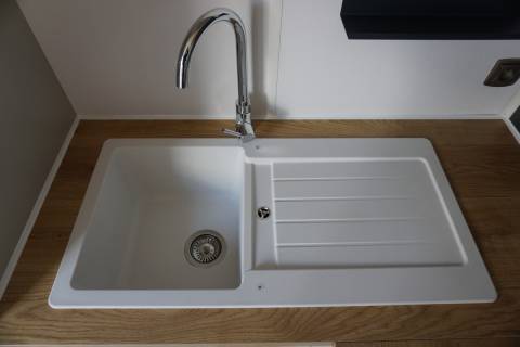 Évier de la cuisine du Mobil home  neuf 2ch o'hara 844 année 2020