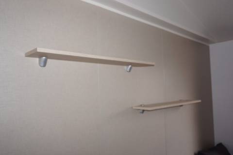 Rangement  chambre parentale du mobil home neuf 2ch IRM azalée 2021