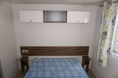 Suite parentale du mobil home 3 chambres d'occasion IRM Luminosa