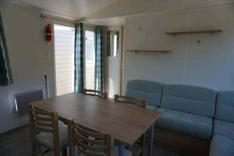 Intérieur du mobil home IRM Eleganzia 2 chambres année 2014