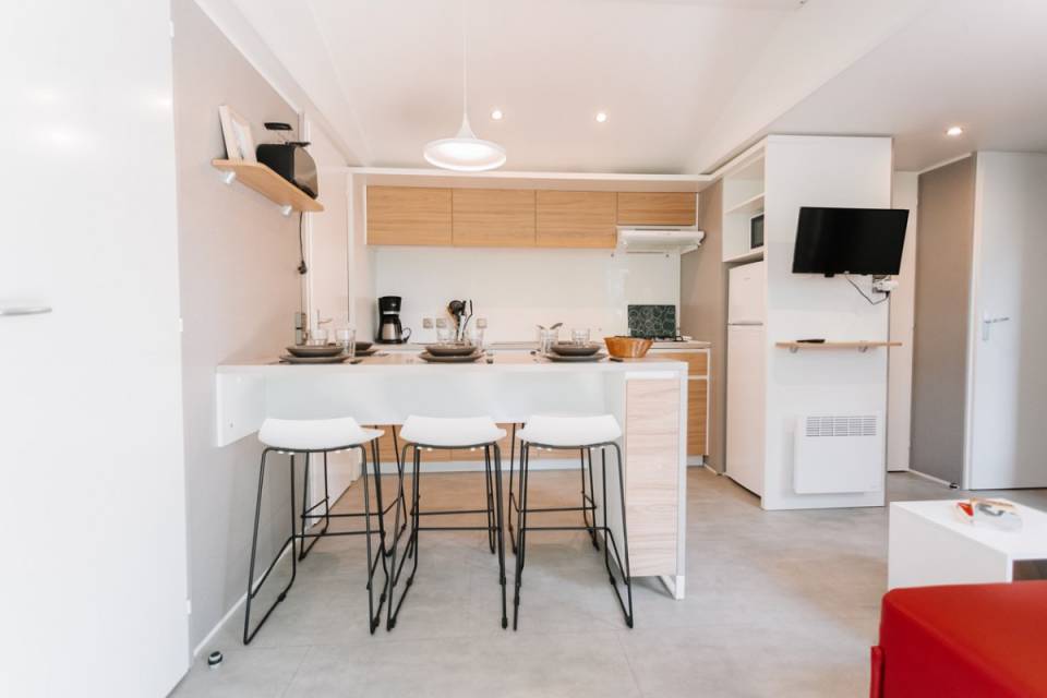 Intérieur du mobil home d'occasion sur parcelle O'HARA 884 3 chambres 2018