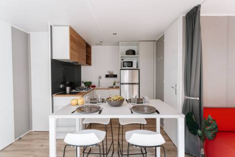 Intérieur du mobil home d'occasion 2 chambres O'HARA 804 2019 en camping 4*