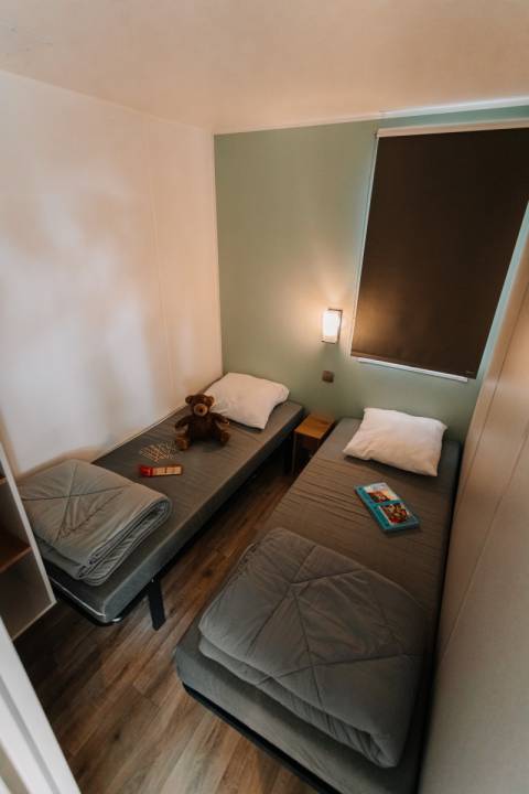 Chambre enfants du mobil home d'occasion 2 chambres O'HARA 804 2019 en camping 4*