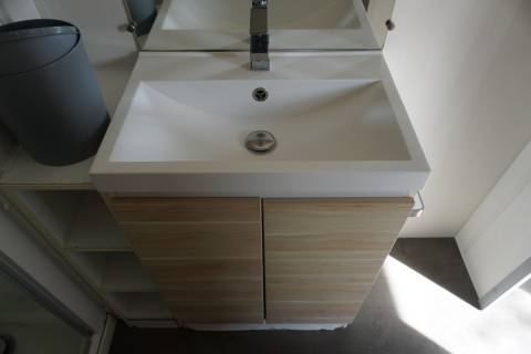 meuble vasque du mobil home d’occasion 3 chambres O’HARA 884