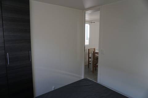 Chambre parentale du mobil home d'occasion 2 chambres IRM ELEGANZIA 2018