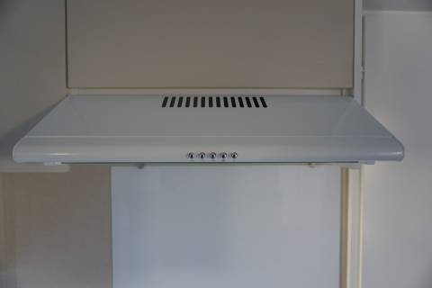 Hotte aspirante du mobil home neuf 2 chambres IRM Azalée 2021