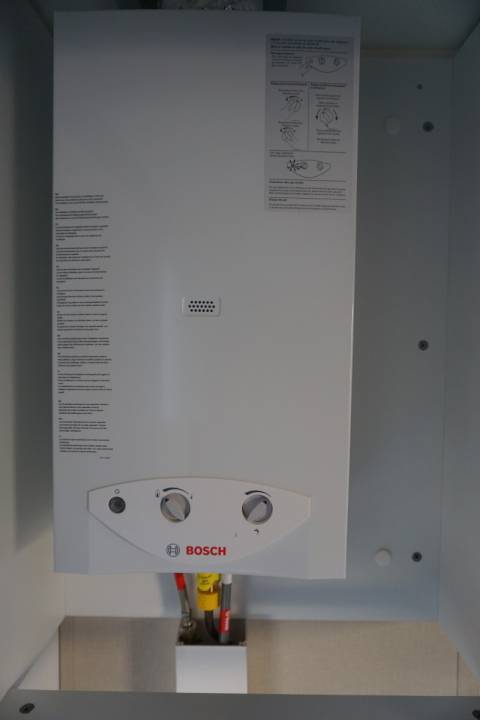 Chauffe eau du mobil home neuf  2 chambres IRM Azalée 2021