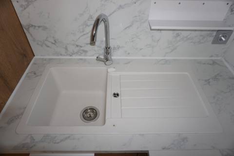 Evier du mobil home neuf 2022 2 chambres O'Hara 844