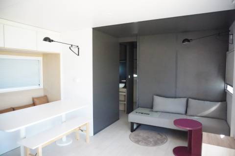 Intérieur du mobil home d'occasion LOUISIANE TAOS F5 2018