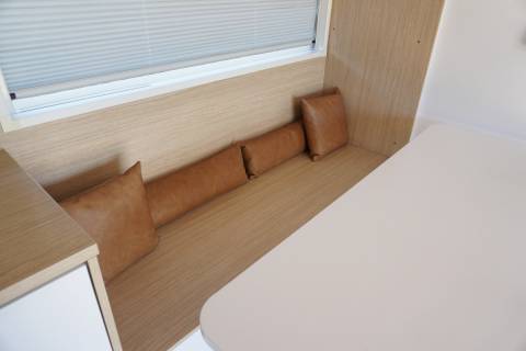 Banquette du mobil home d'occasion LOUISIANE TAOS F5 2018