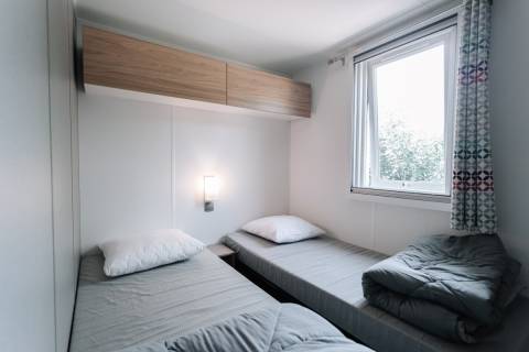 Chambre enfants du mobil home d'occasion en camping 4 étoiles : O'HARA 884 2018 3 chambres