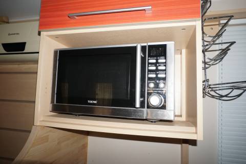 Micro-ondes du mobil home d'occasion IRM Super Octalia 3 chambres