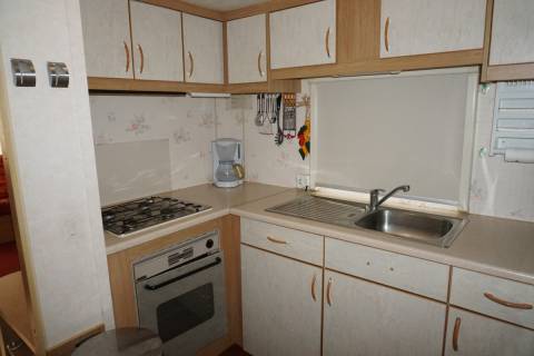Cuisine du mobil home d'occasion 3 chambres ABI Havana