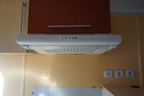 Hotte aspirante du mobil home d'occasion 2 chambres IRM Super Venus 2005