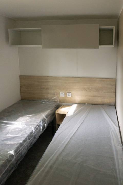 Chambre enfants du mobil home neuf 2 chambres IRM Azalée